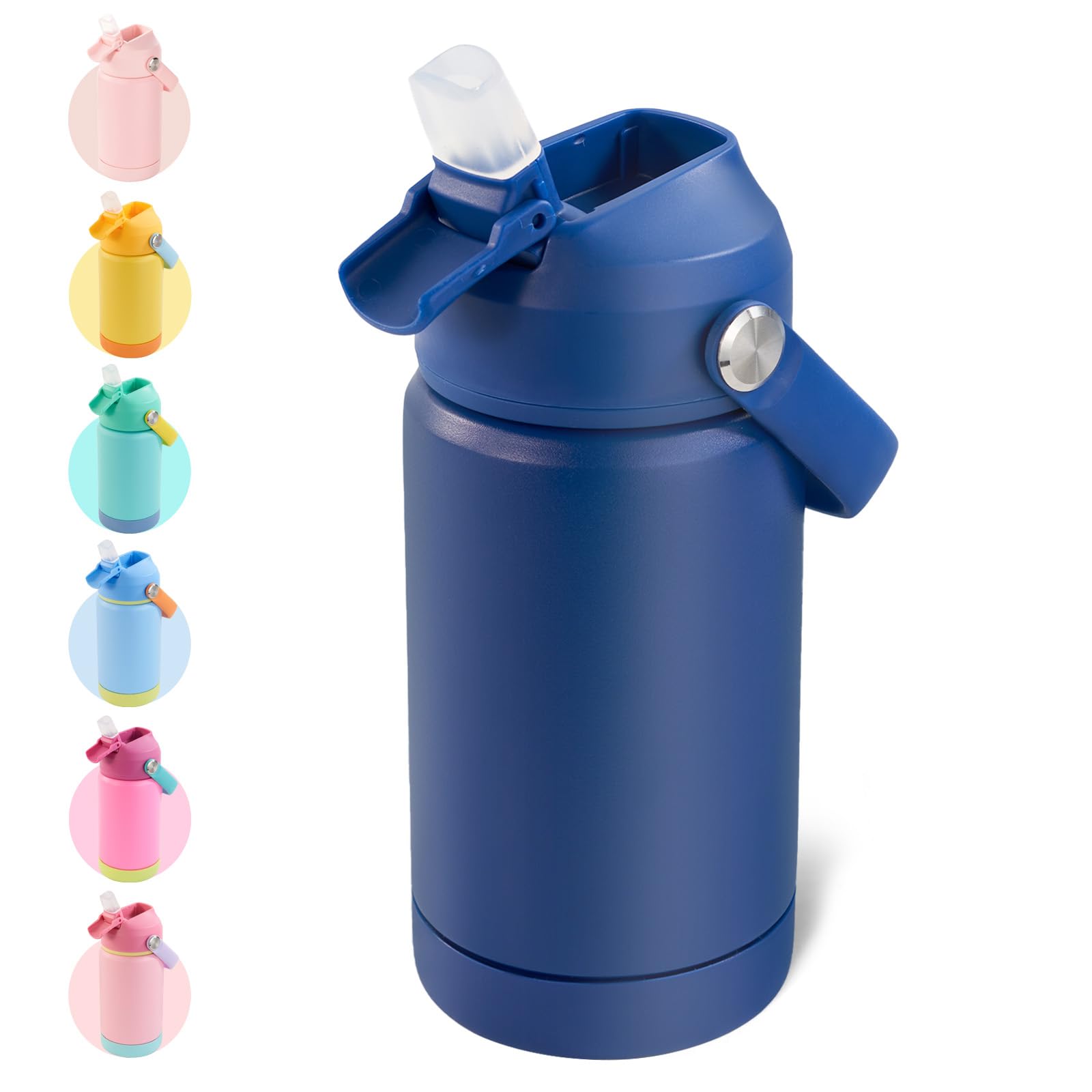 Kerilyn 12oz Stainless Steel Insulated Water Bottle For Kids Blue
Kerilyn Leak-proof Kids Water Bottle For School Boys G